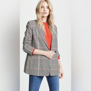 Anine Bing Madeleine blazer, checkered size M